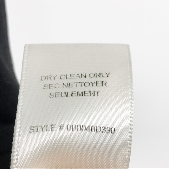 Rebecca Taylor Silk Tie Waist Dress Black Size 0 - Picture 9 of 10